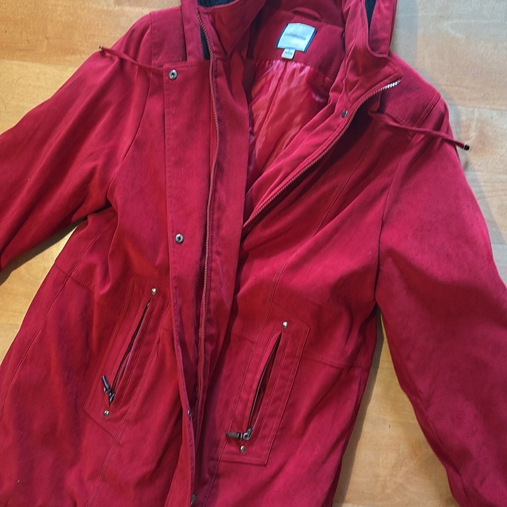 Croft & Barrow Women's Scarlet Utility Jacket